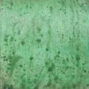 A painting made using ground jadeite minerals, by Weseeclearly